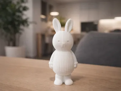 Easter Minimalist Bunny