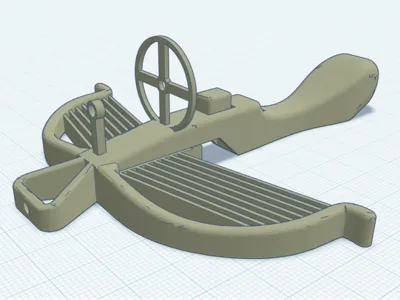 Crossbow launcher with aim for tooth picks