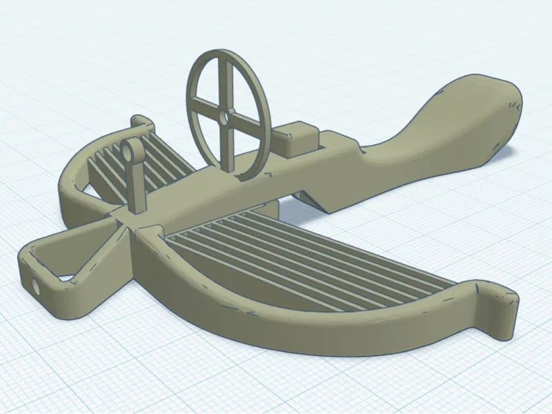 Crossbow launcher with aim for tooth picks