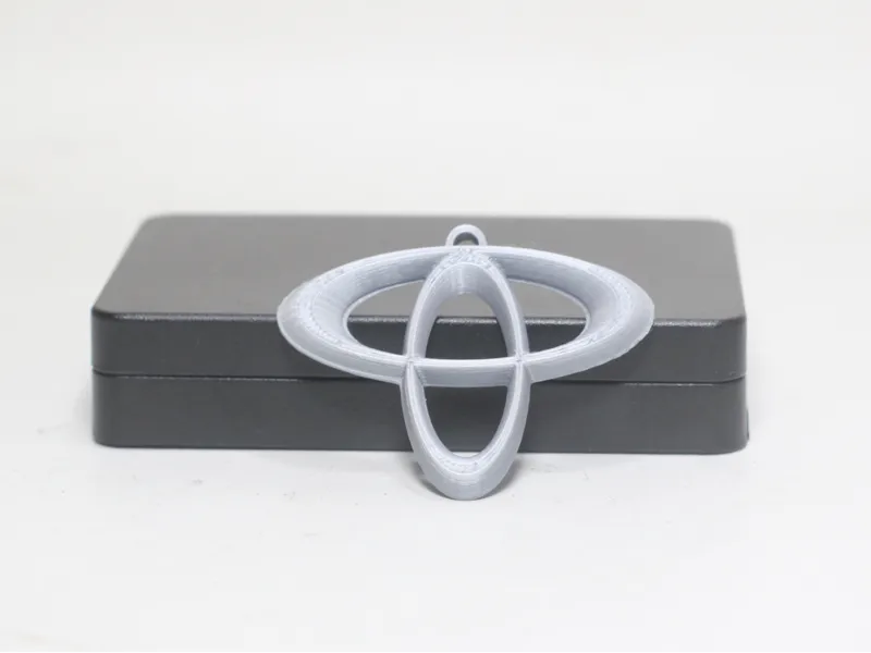 Toyota Logo Keychain 2 – Simple 3D Printed Emblem
