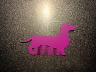 Dachshund hair comb