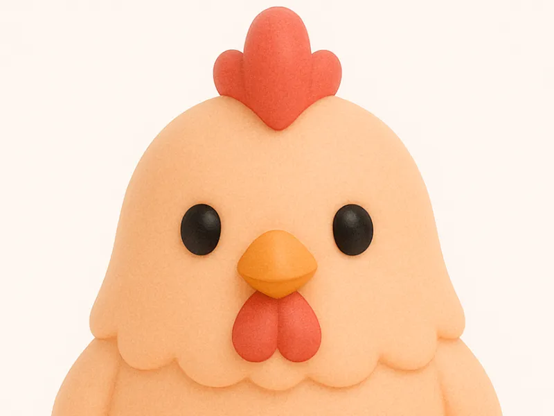 Cute chicken