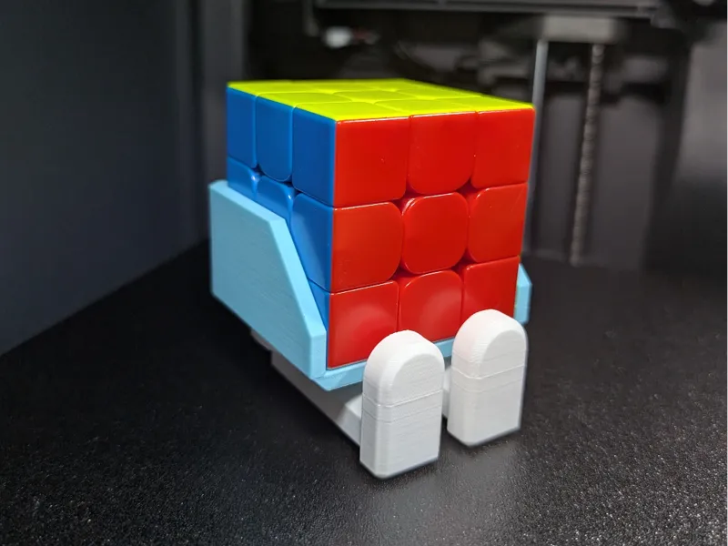Robot rubik's cube stand