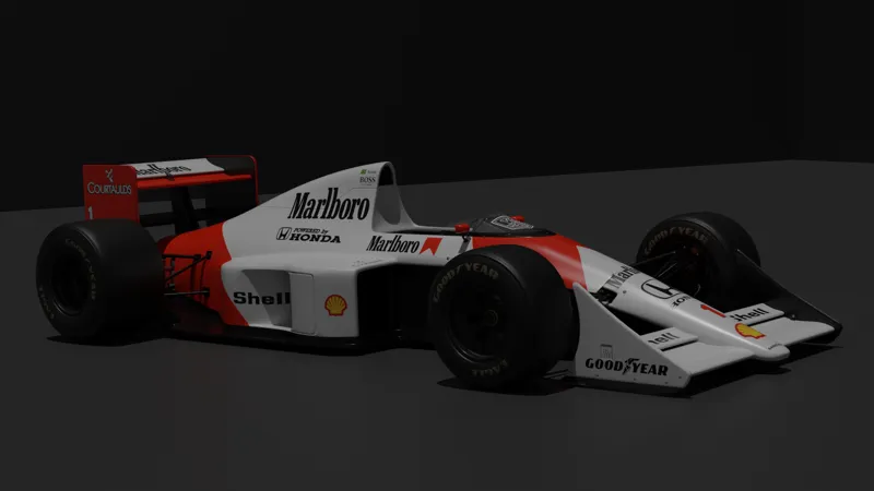 McLaren MP4 F1 Car (Ayrton Senna Tribute)