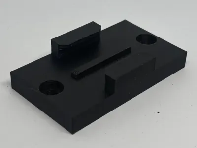 gopro  quick release mount with screw holes 