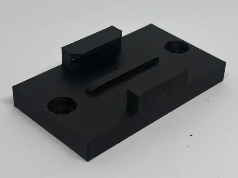 gopro  quick release mount with screw holes 