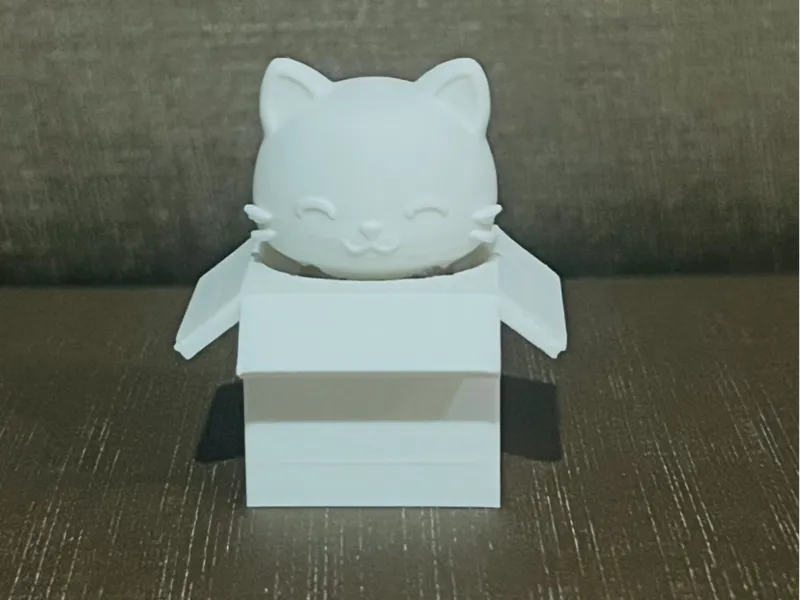 Cat in the box cliker