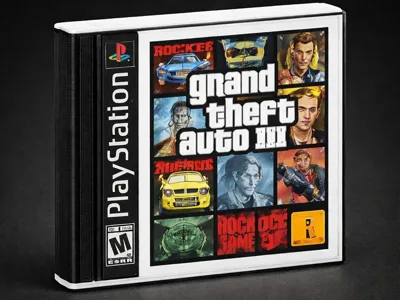 Playstation 1 Mini DVD Case