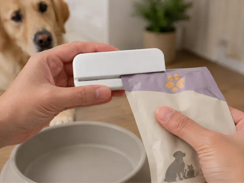 Pet Food Pouch Squeezer