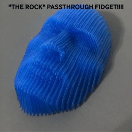 The Rock Quantum Passthrough Fidget