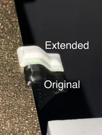 P1S Extended build plate clip 