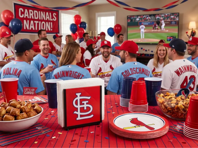 Interchangeable Napkin Holder - St Louis Cardinals