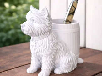 West Highland Terrier Pen Holder – Desk Buddy