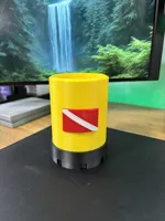 Diver Down Flag 0.2mm layer, 2 walls, 10% infill