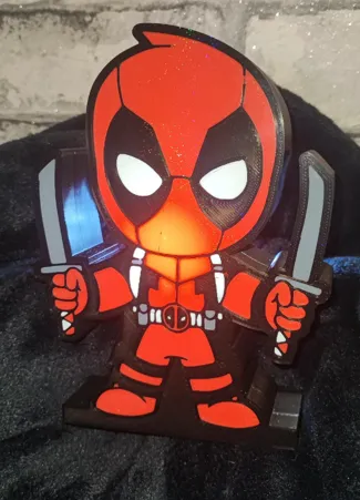 Marvel Deadpool Leuchtkasten Lightbox Kinder Licht