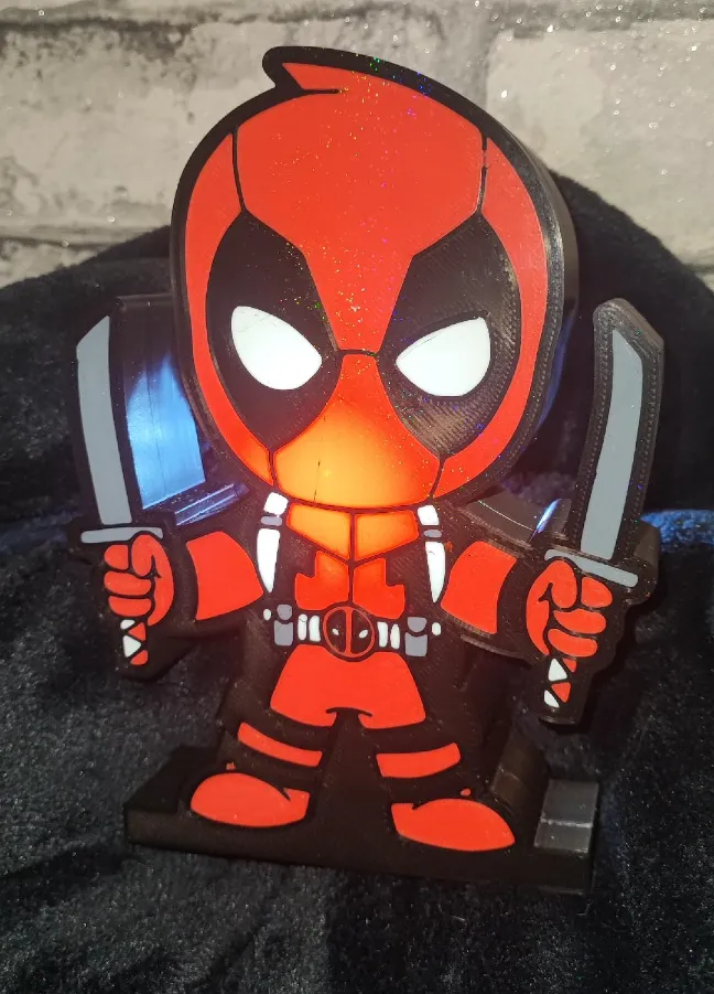 Marvel Deadpool Leuchtkasten Lightbox Kinder Licht