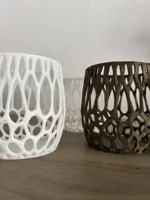 variable layers, 1 wall, 0% infill