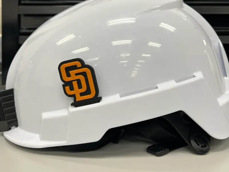 San Diego helmet clip
