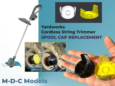 Yardworks String Trimmer Spool Cap Replacement