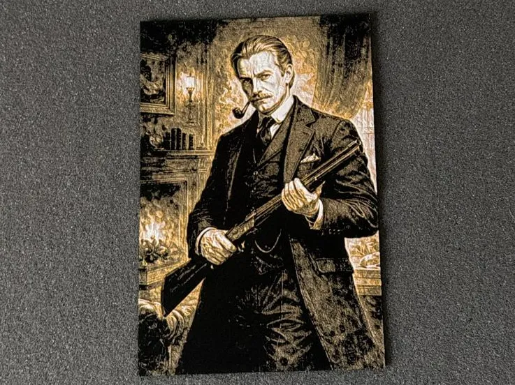 Sebastian Moran – The Hunter | Chroma Canvas
