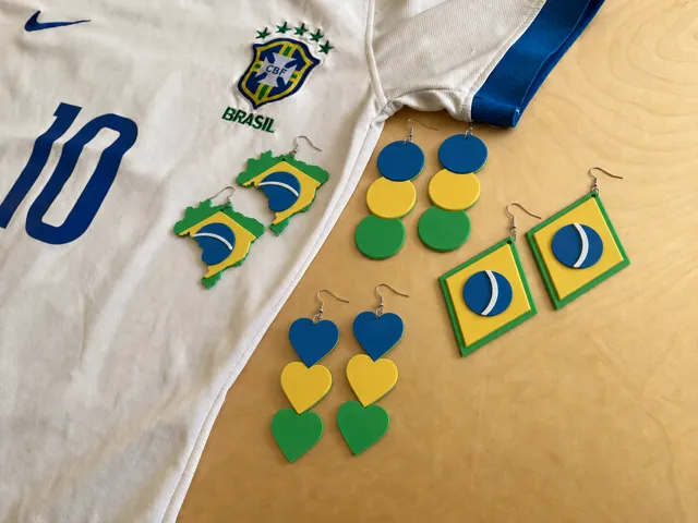 Brincos do Brasil - Copa do Mundo