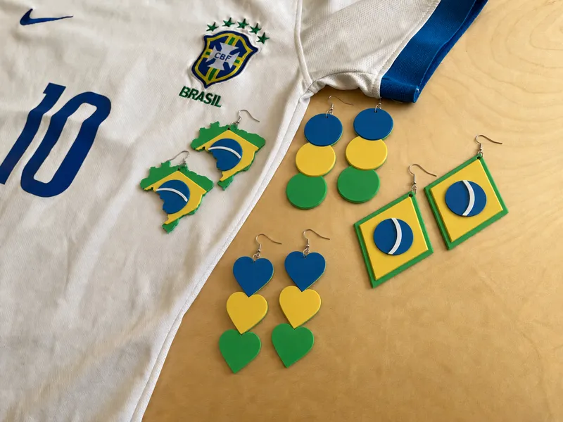 Brincos do Brasil - Copa do Mundo