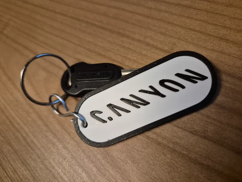 Canyon keychain (no AMS needed)