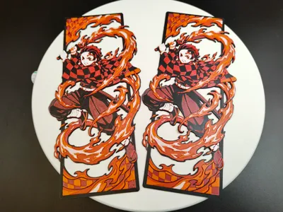 Demon Slayer - Tanjiro Cutout Bookmark (Kamado Tanjirou)