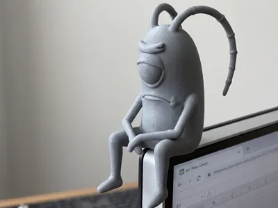Sitting Spongebob Plankton