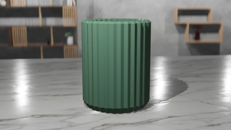 Modern plant pot
