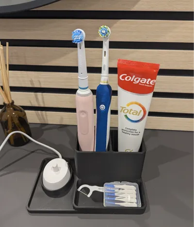 Oral B toothbrush charger holder / organiser