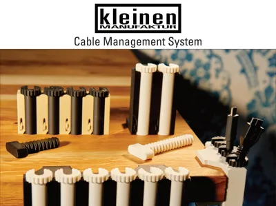 Cable Management System Desk Cable Holder Clamp