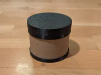 box from a single roll, fuzzy skin lid