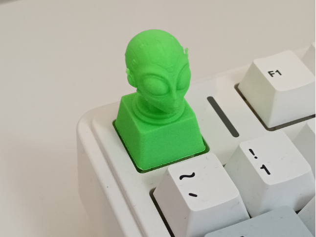 Alien Keycap 