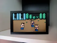 Wall Art with Simple Frame