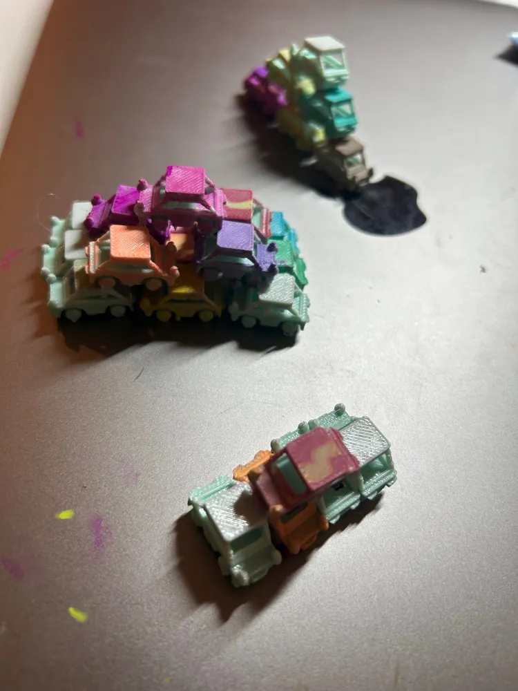 tons of tiny little mini cars - Free 3D Print Model - MakerWorld