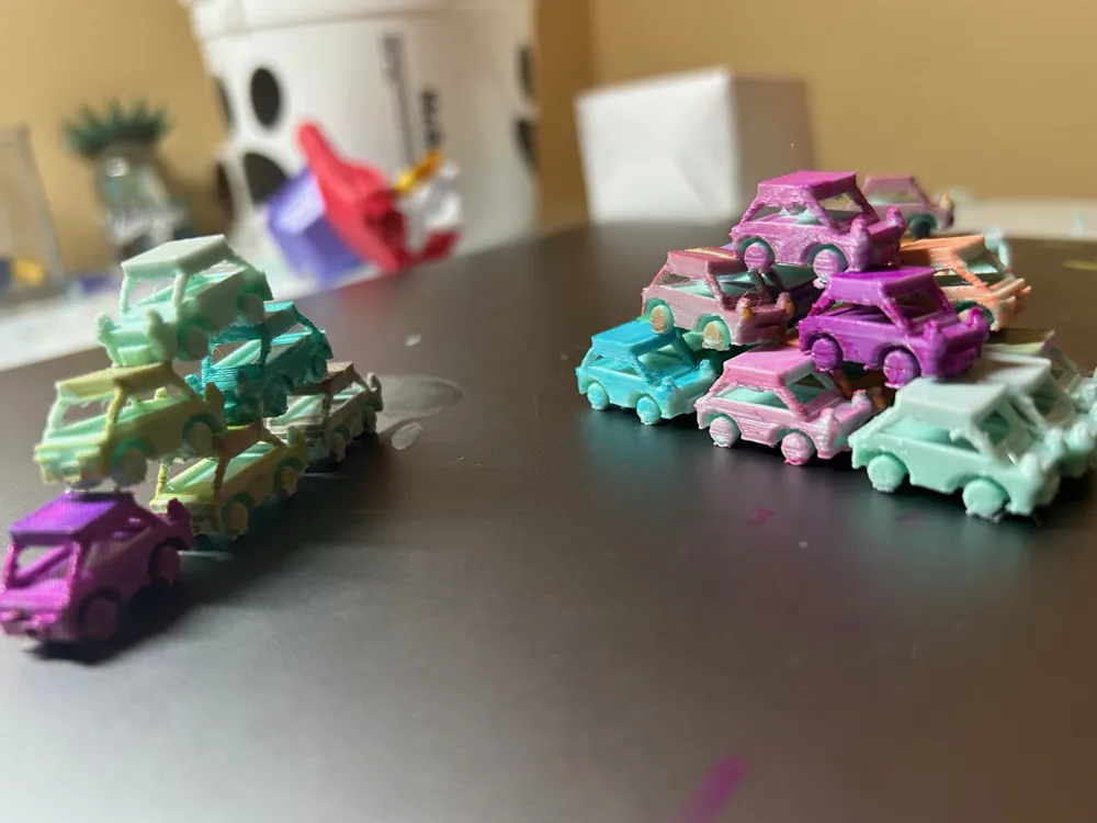 tons of tiny little mini cars - Free 3D Print Model - MakerWorld