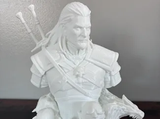 The Witcher Geralt of Rivia Bust
