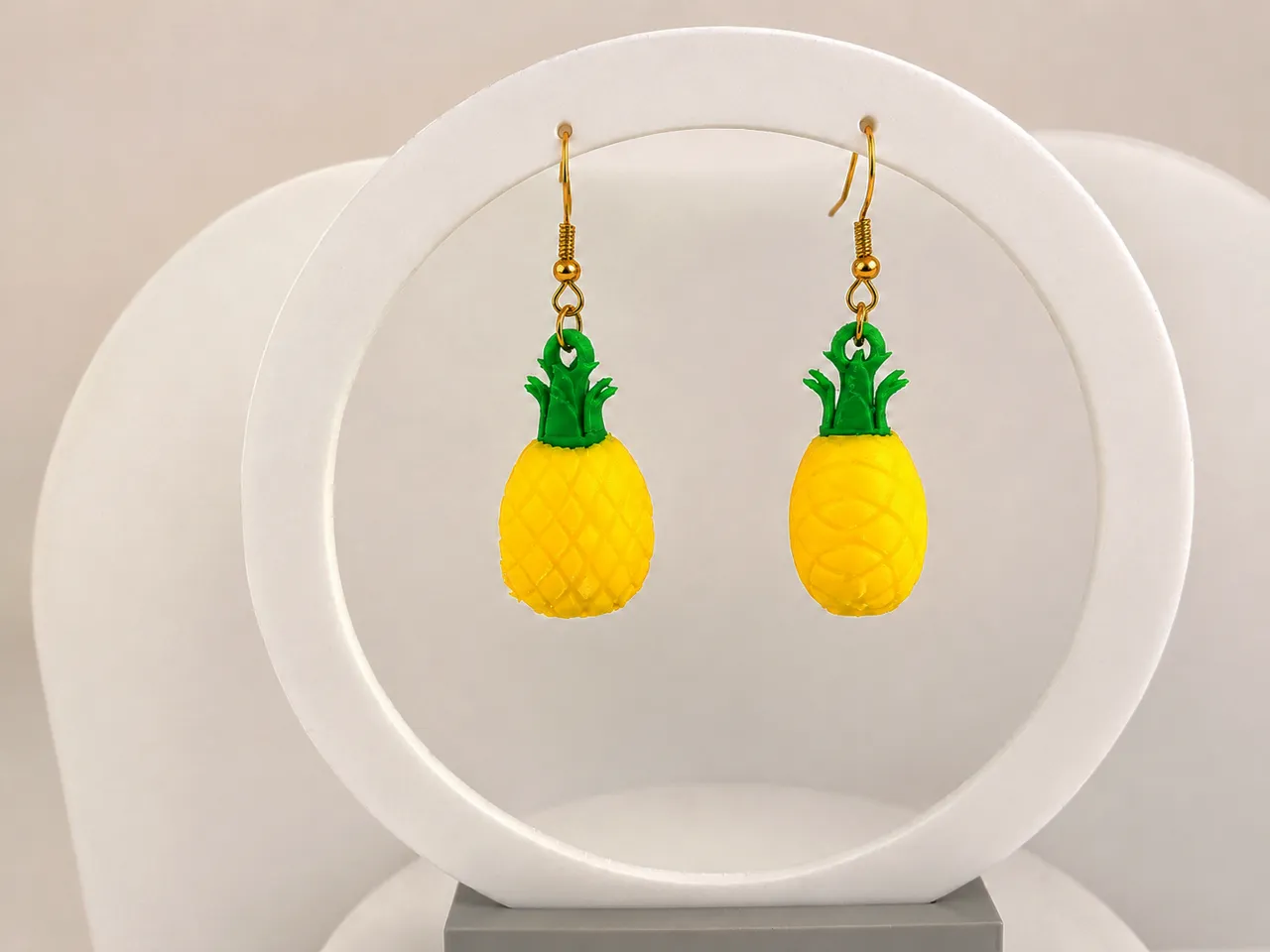 Pineapple Earrings view 2