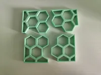 Bordures pour mur de rangement alvéolaire 211x201 — photo 2