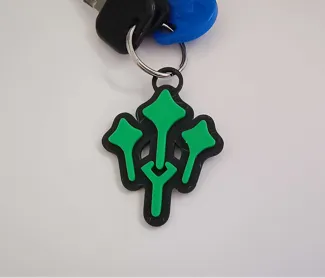 Sage FFXIV Role Icon Keychain