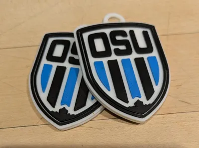 Ottawa South United (OSU) Logo Keychain Bag Tag