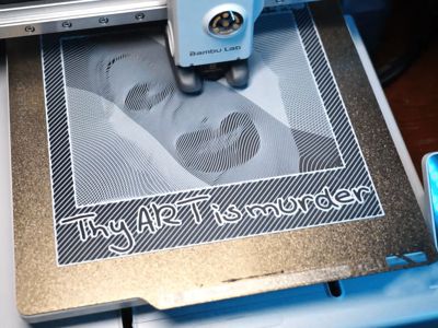 ART the Clown String Art (AMS) - Not HueForge