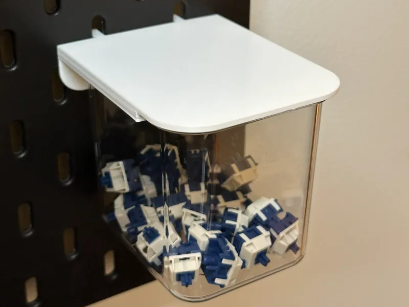 Lid for IKEA Skadis Container