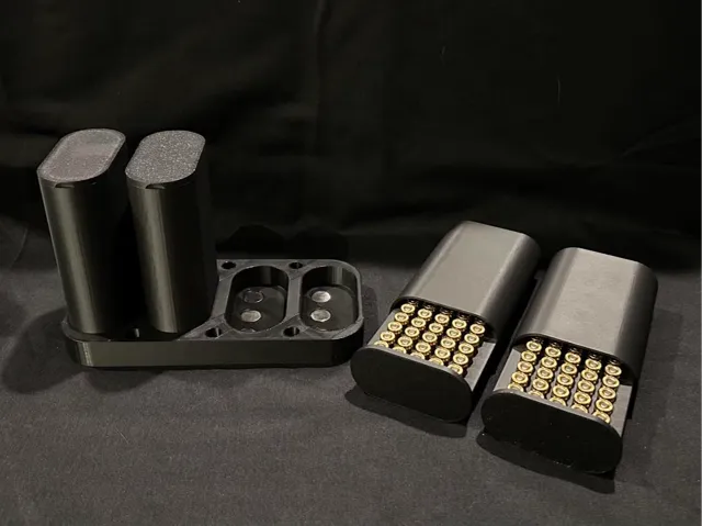 EVO Modern 9mm Magnetic Ammo Box & Mounting System
