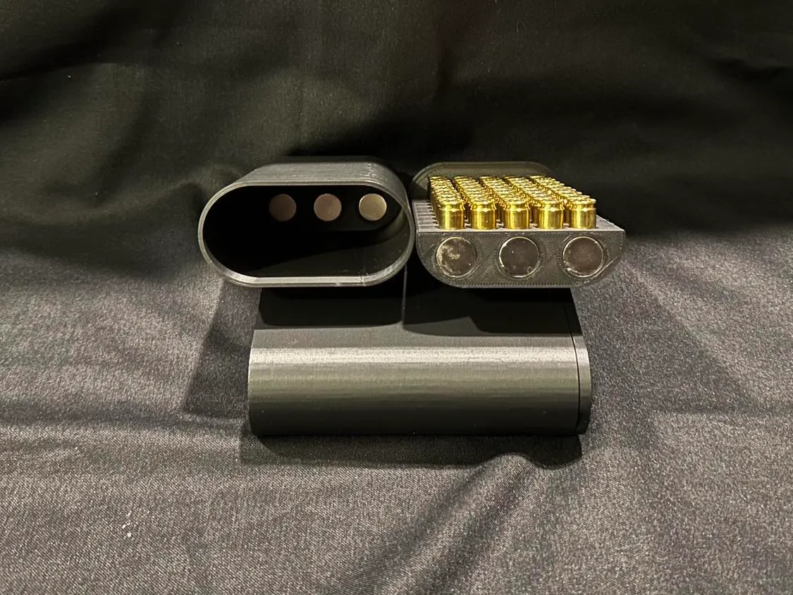 EVO Modern 9mm Magnetic Ammo Box & Mounting System view 3