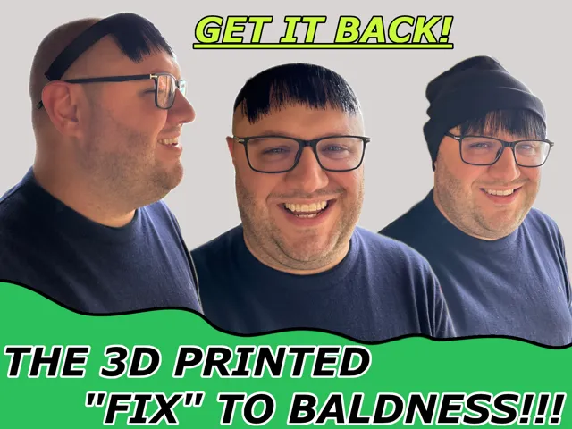 A Baldness Solution - Headband!
