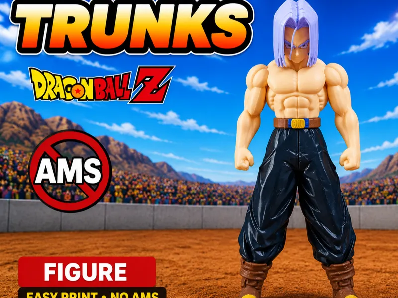 Figura Trunks del futuro DBZ  (Sin AMS)