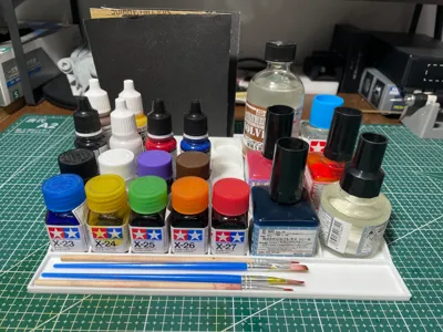 Multi-purpose comprehensive paint rack