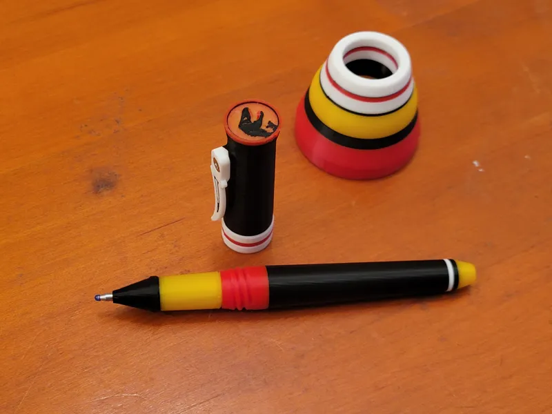 G2 pen set - Jurassic Park Themed